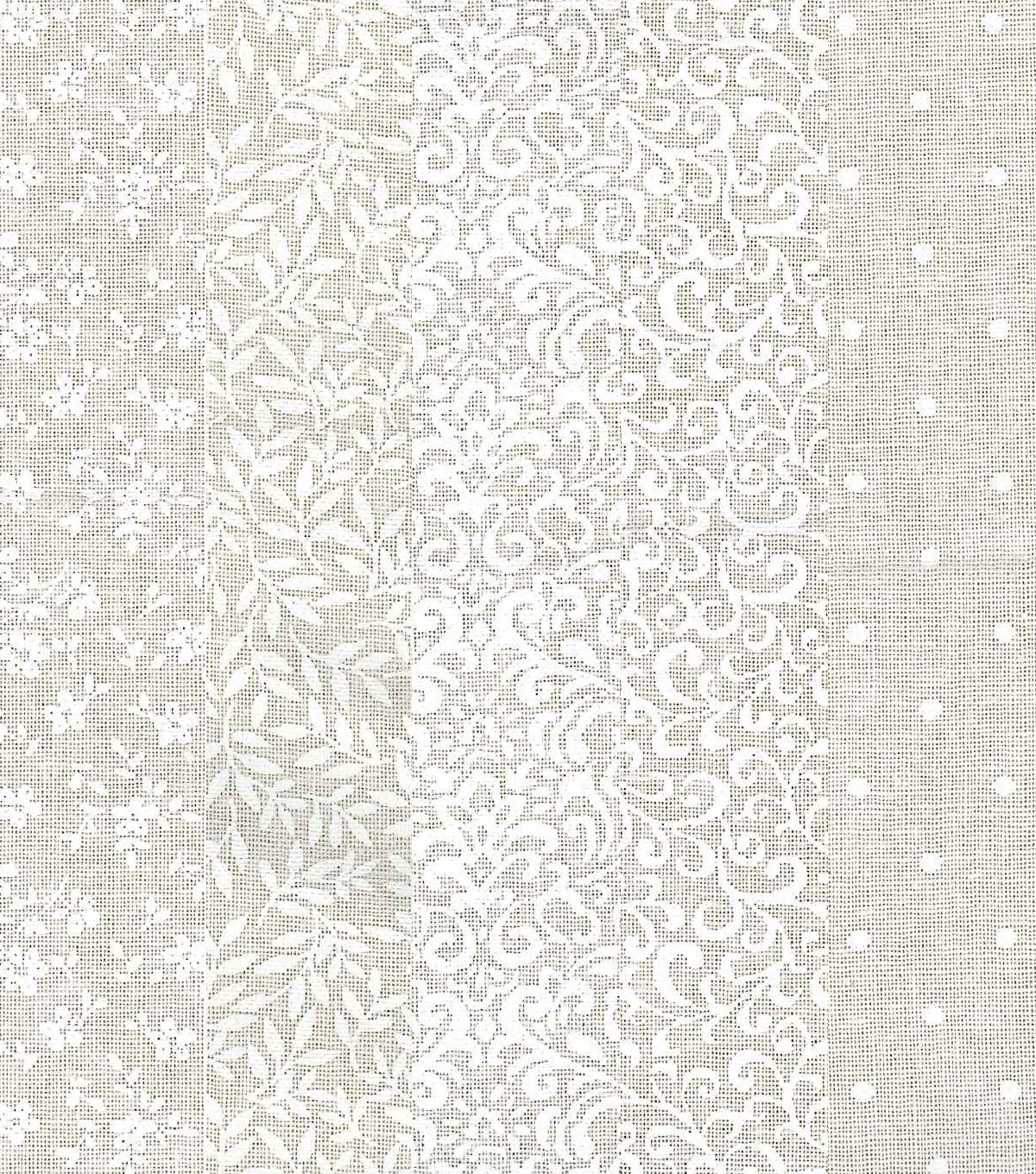 2.5 x 42 Assorted Cream Cotton Fabric Roll 20ct by Keepsake Calico