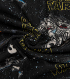 Star Wars Fleece Fabric 58 Ships Black