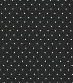 White Dots on Black Quilt Cotton Fabric by Quilter’s Showcase