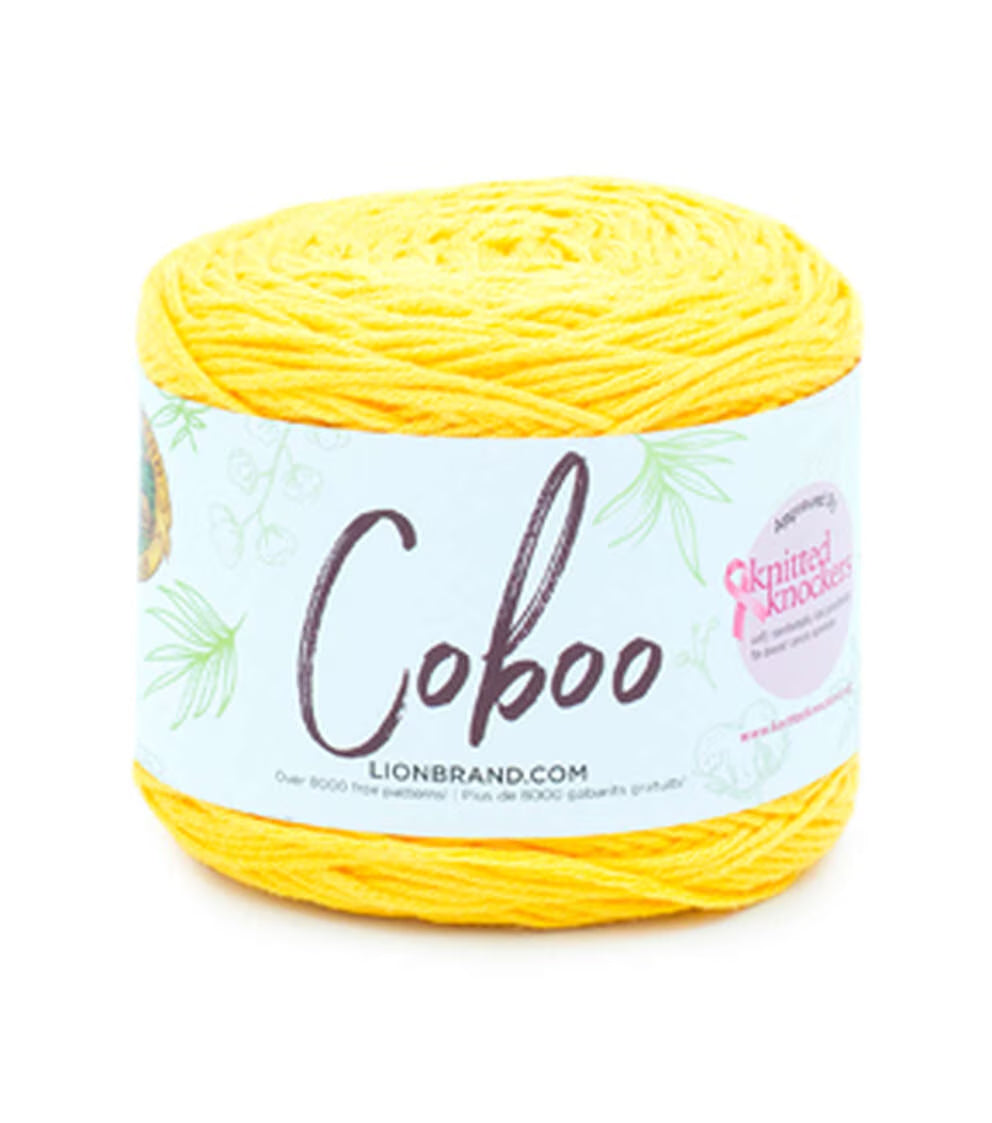 Lion Brand Coboo Natural Fiber 232yds Light Weight Cotton Yarn