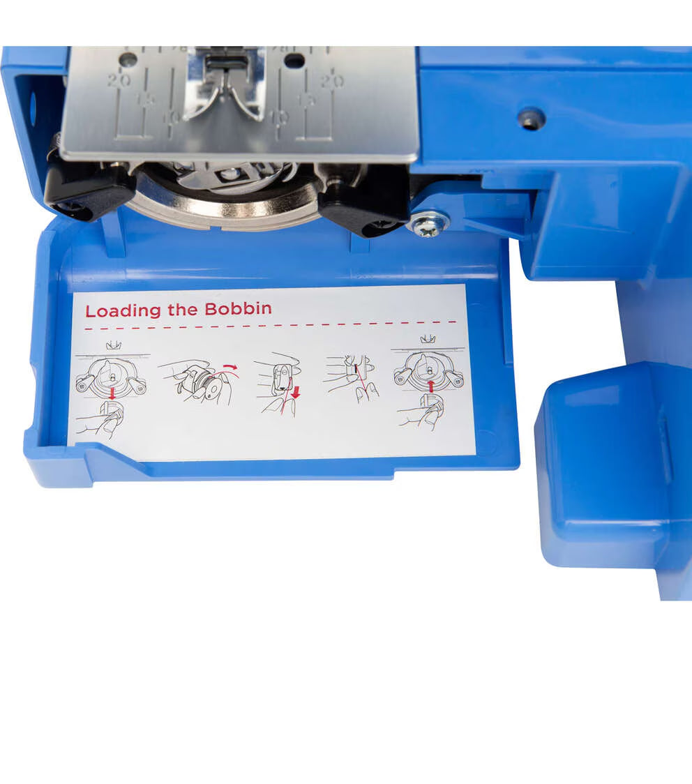 Janome Easy to Use Sewing Machine Blue Couture
