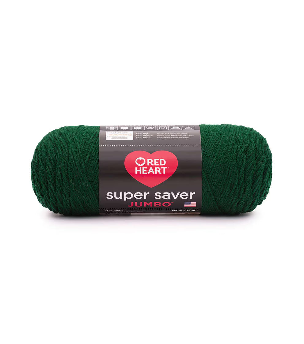Red Heart Super Saver Jumbo 482-744yds Worsted Acrylic Yarn