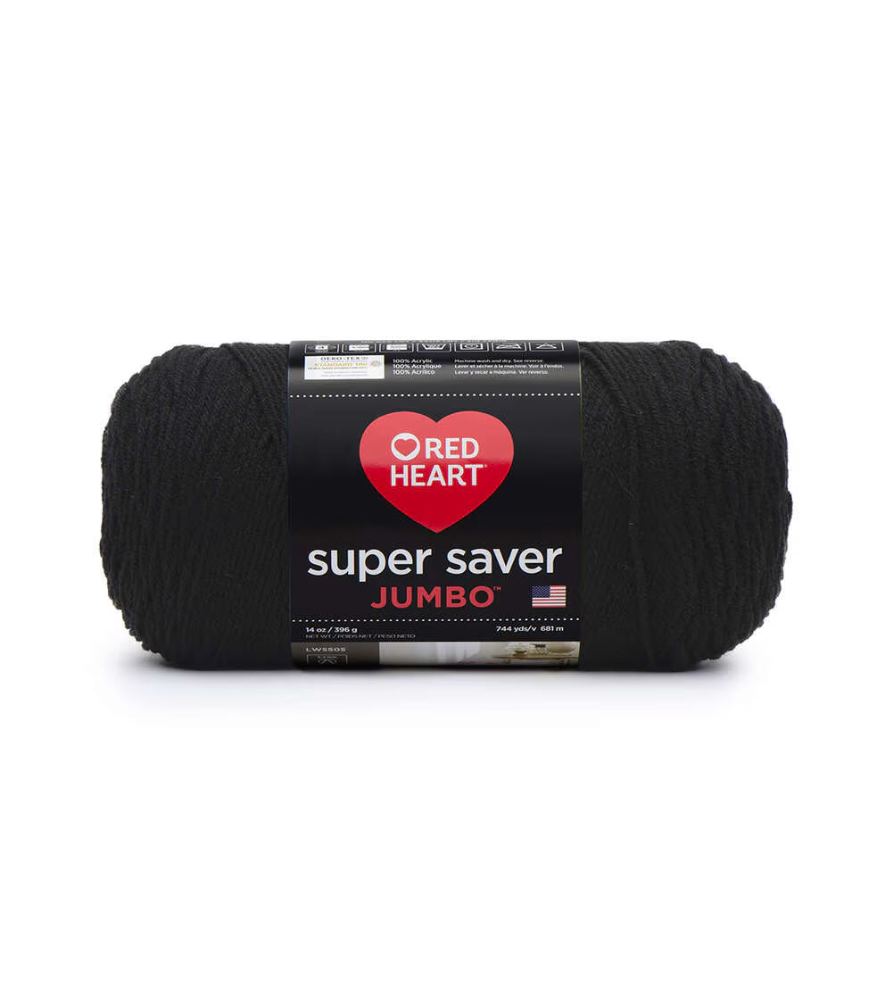 Red Heart Super Saver Jumbo 482-744yds Worsted Acrylic Yarn