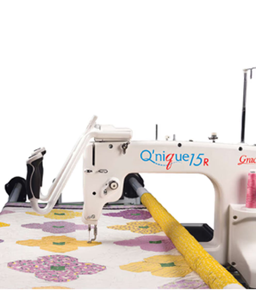 The Grace Company Q’nique 15R Mid Arm Quilting Machine & Frame