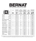 Bernat Big Ball Blanket 220yds Super Bulky Polyester Yarn