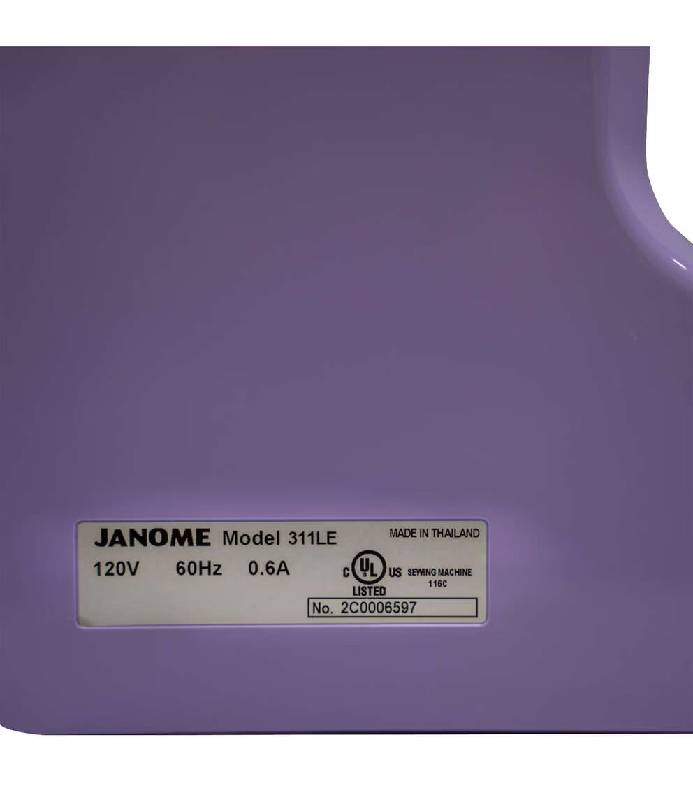 Janome Easy to Use Sewing Machine Lovely Lilac