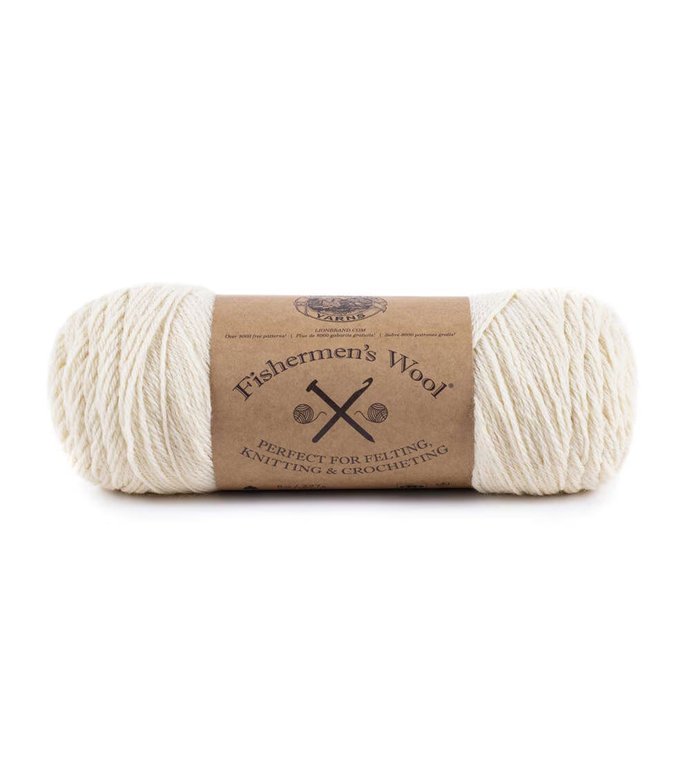 Lion Brand Fishermen’s Worsted Wool Yarn