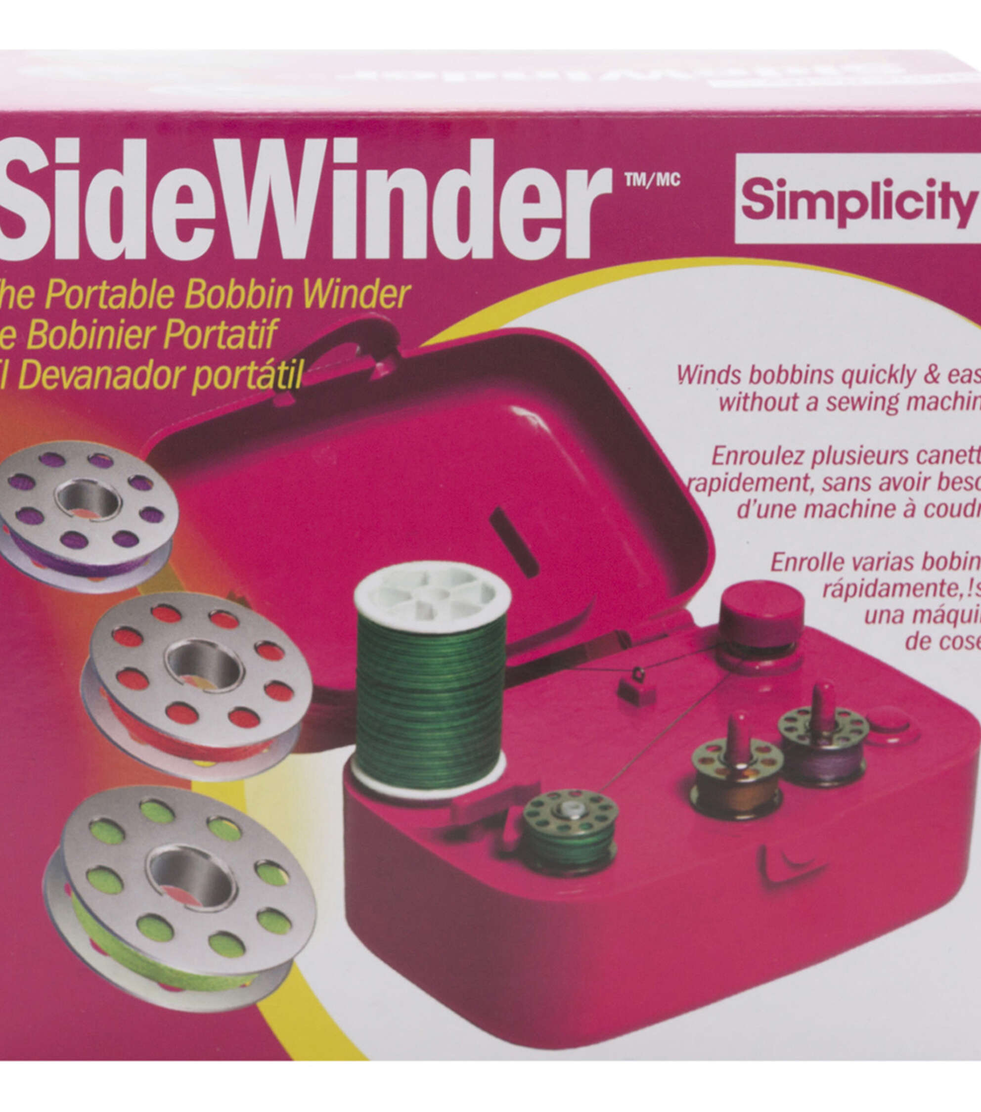 Simplicity Sidewinder Portable Bobbin Winder