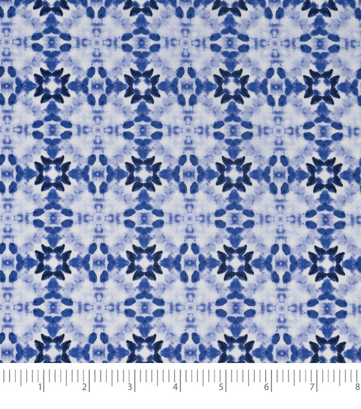 SINGER 18 x 21 Blue Floral Cotton Fabric Quarter Bundle 5pc