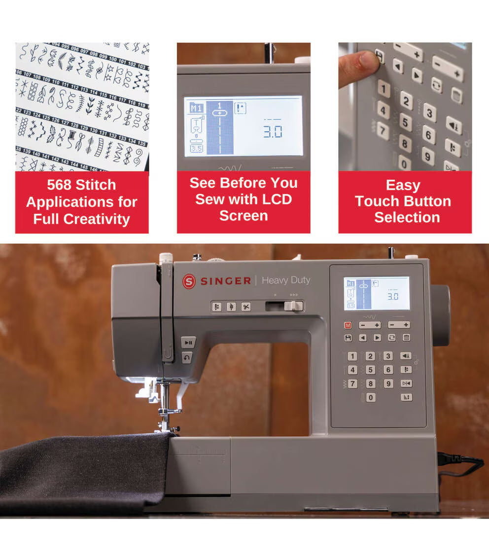 SINGER Heavy Duty 6800C Computerized Sewing Machine