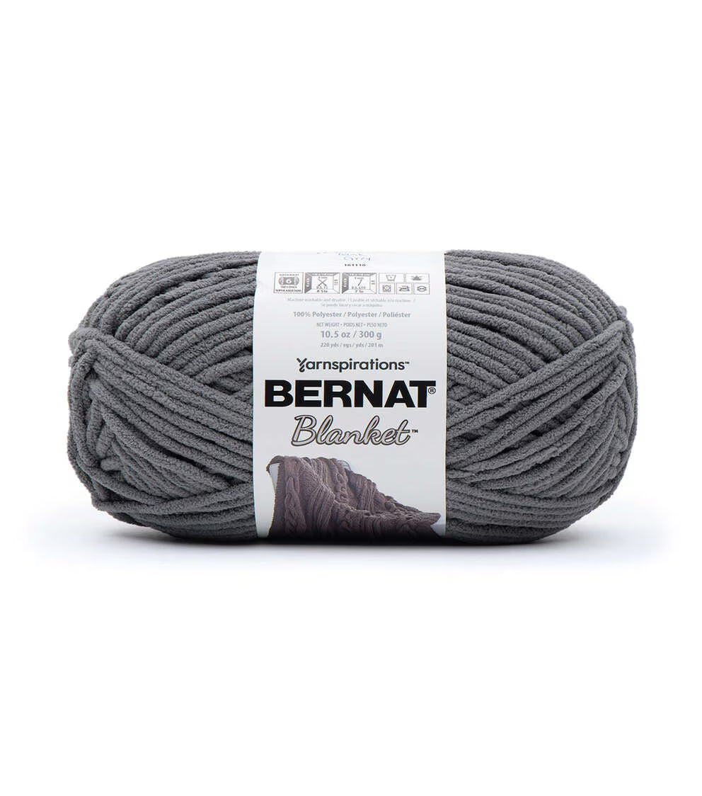 Bernat Big Ball Blanket 220yds Super Bulky Polyester Yarn