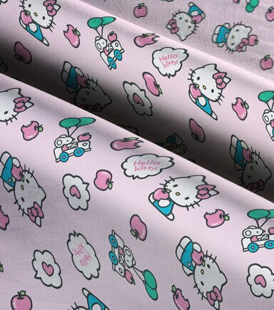 Hello Kitty Sweet Apple Pack Cotton Fabric