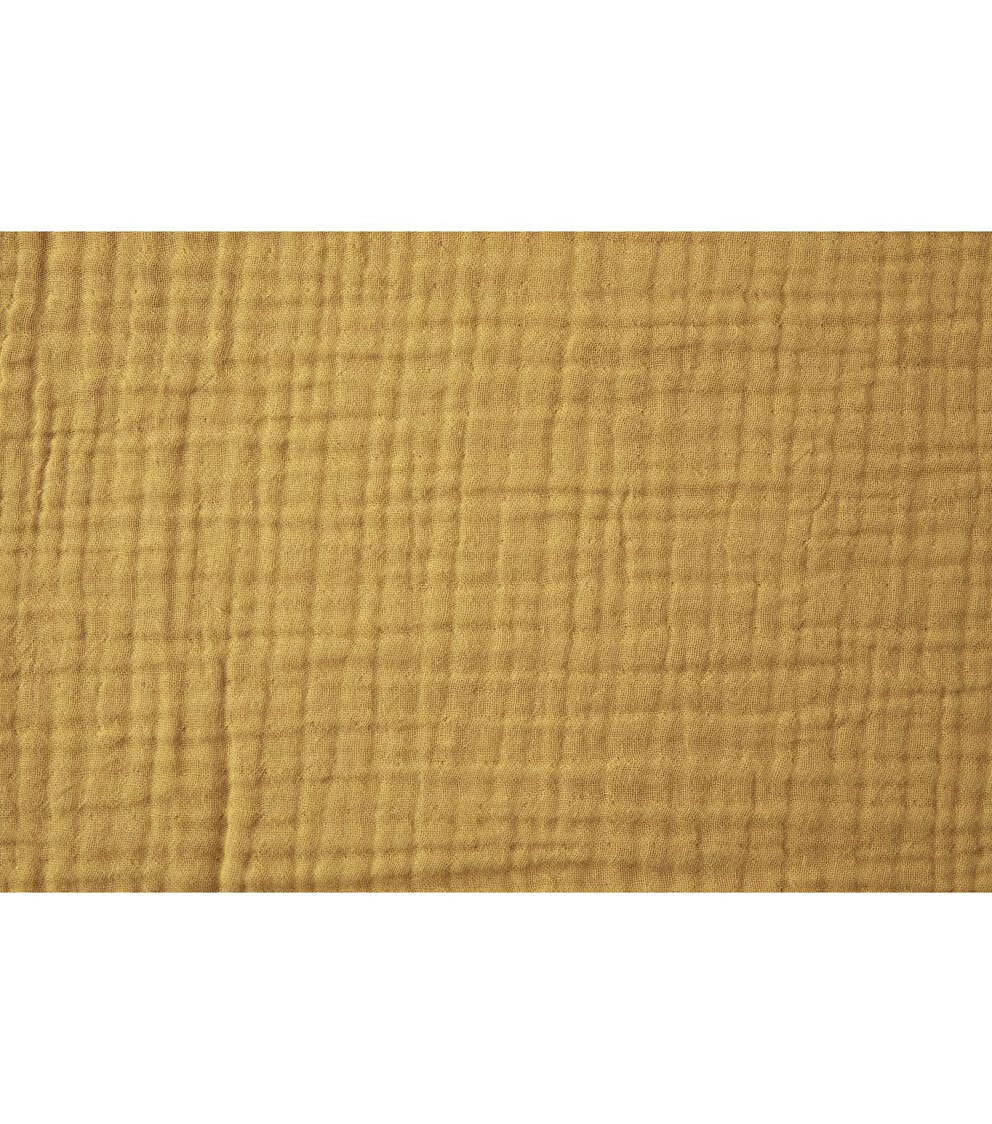 Solid Cotton Bubble Gauze