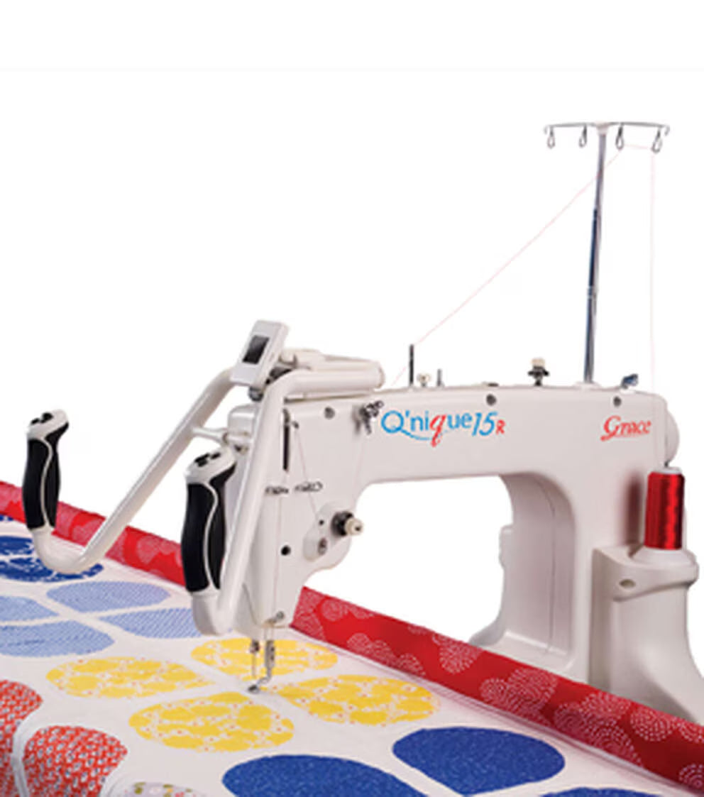 The Grace Company Q’nique 15R Mid Arm Quilting Machine & Frame