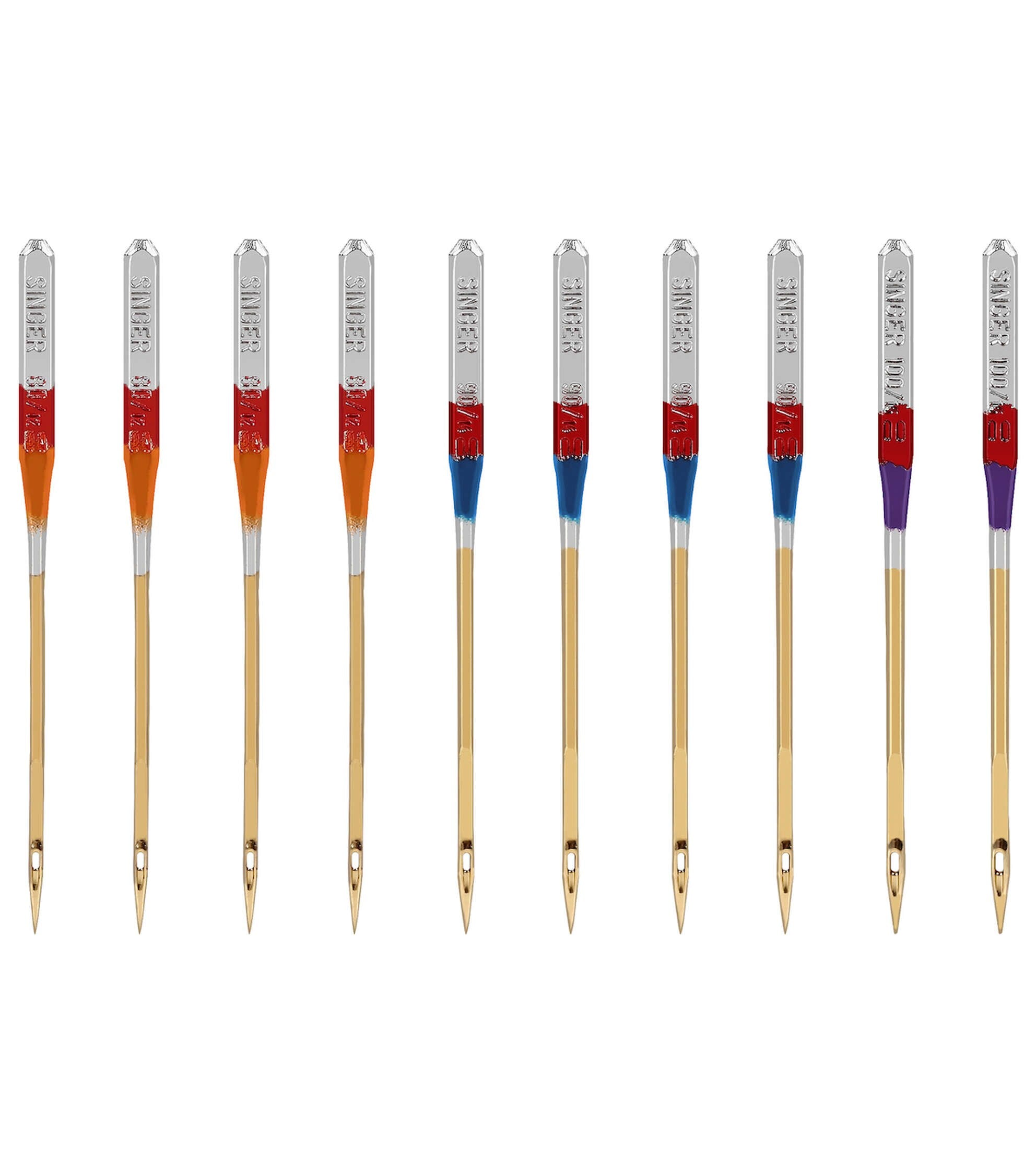 SINGER Titanium Universal Regular Point Machine Needles 10ct