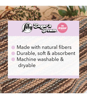 Lily Sugar’n Cream Twists Super Size Worsted Cotton Yarn