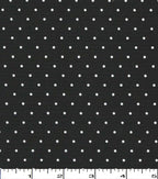 White Dots on Black Quilt Cotton Fabric by Quilter’s Showcase