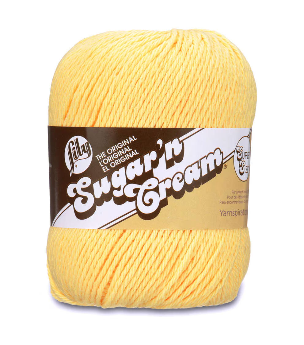Lily Sugar’n Cream Super Size Worsted Cotton Yarn