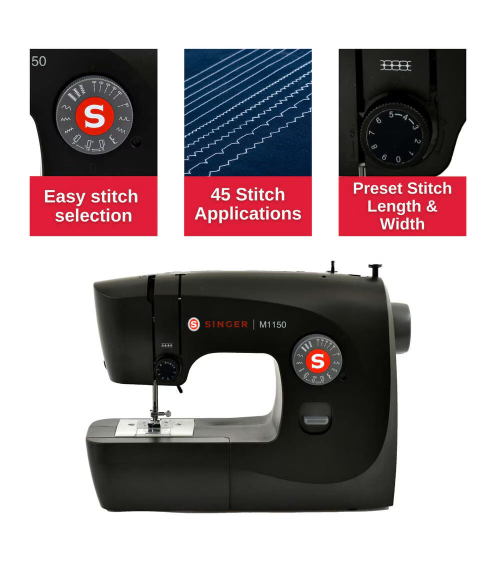 SINGER M1150 Black Sewing Machine